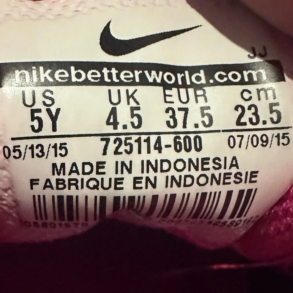 Nike kids Pink Running Shoes